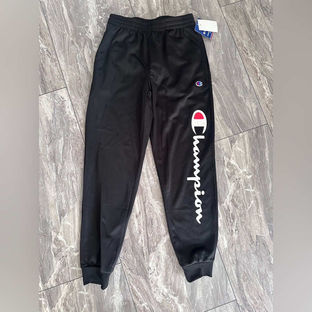 Champion Kids Black Jogger Pants‎ M NWT